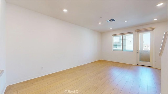 2603 Winston Ct, Arcadia, CA 91007 - spare room with light wood finished floors and recessed lighting