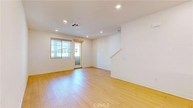 2603 Winston Ct, Arcadia, CA 91007 - empty room featuring light wood-type flooring and recessed lighting
