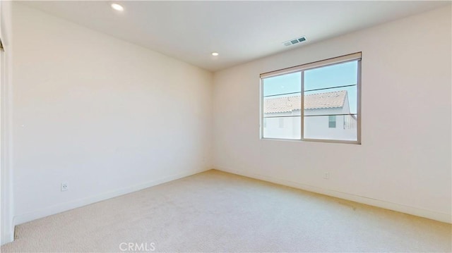 2603 Winston Ct, Arcadia, CA 91007 - unfurnished room featuring light carpet and recessed lighting