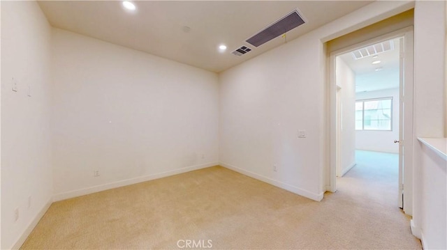 2603 Winston Ct, Arcadia, CA 91007 - unfurnished room with light carpet and recessed lighting