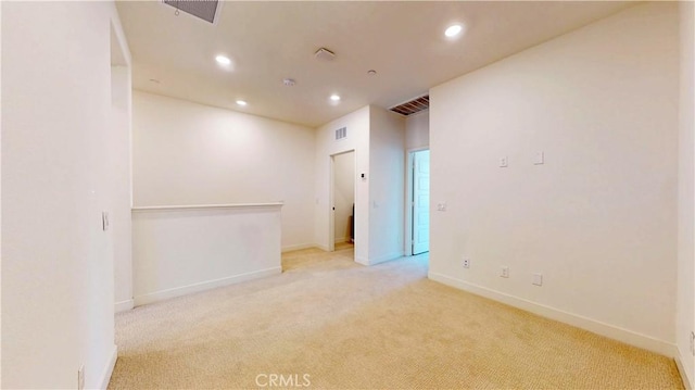 2603 Winston Ct, Arcadia, CA 91007 - empty room featuring recessed lighting and light carpet