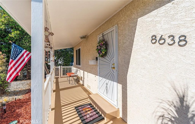 8638 Yorktown Ave, Los Angeles, CA 90045 - view of wooden porch