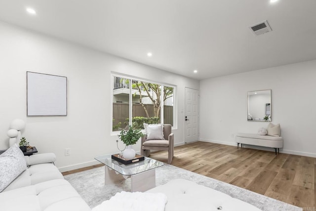 4514 Dawson Ave Unit 2, San Diego, CA 92115 - living area with recessed lighting and wood finished floors