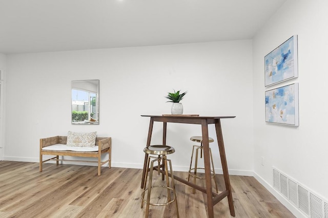4514 Dawson Ave Unit 4, San Diego, CA 92115 - living area with light wood-style flooring and baseboards