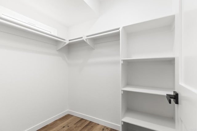 4514 Dawson Ave Unit 4, San Diego, CA 92115 - walk in closet featuring wood finished floors