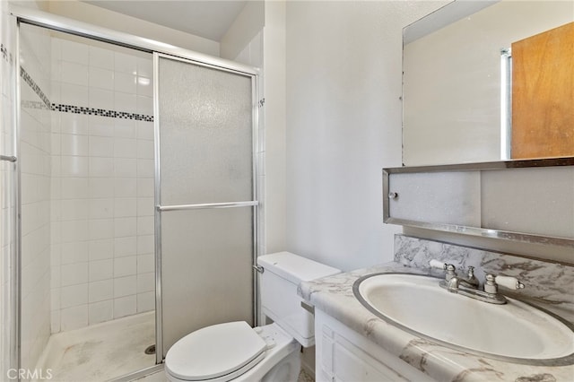 2151 W Pico Ave, Fresno, CA 93705 - full bath featuring vanity and a shower stall
