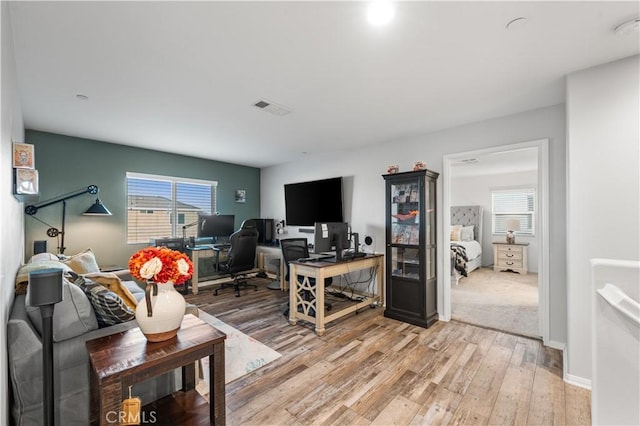 3558 Mt San Gorgonia Ave, Rosamond, CA 93560 - office featuring light wood-style floors