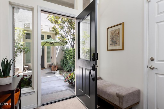 274 S Prospect Ave, Tustin, CA 92780 - entryway featuring carpet floors
