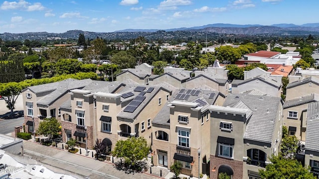274 S Prospect Ave, Tustin, CA 92780 - aerial perspective of suburban area featuring a mountainous background