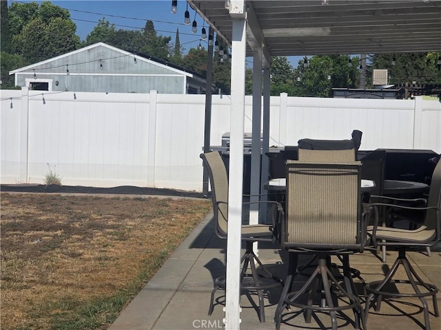 1292 N California Ave, Beaumont, CA 92223 - view of patio / terrace with outdoor dining area