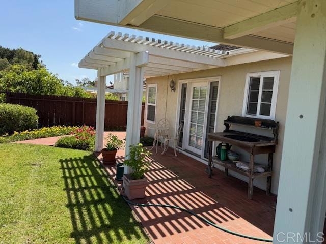 1633 Willowspring Dr N, Encinitas, CA 92024 - view of patio with a pergola