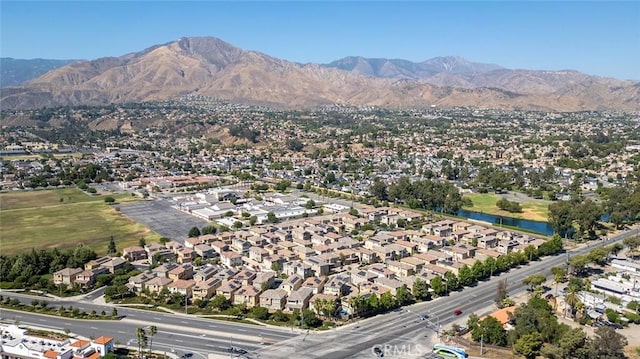 28419 Sunflower St, Highland, CA 92346 - view of property location featuring a mountainous background and nearby suburban area