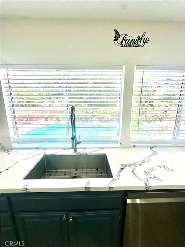 3415 Genoa Pl, Palmdale, CA 93551 - kitchen view of dishwasher and light countertops