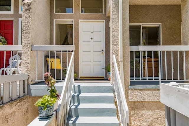 334 California St Unit D, Arcadia, CA 91006 - entrance to property with stucco siding and covered porch