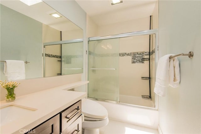334 California St Unit D, Arcadia, CA 91006 - bathroom featuring vanity and enclosed tub / shower combo