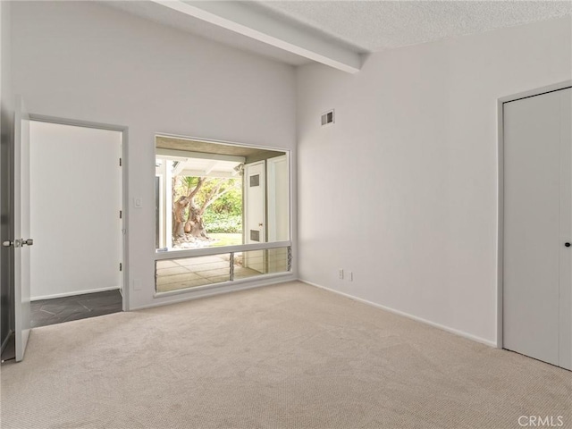 2640 Via Anacapa, Palos Verdes Estates, CA 90274 - spare room with carpet flooring and a textured ceiling