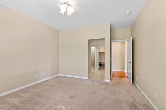 26135 Palm Breeze Ln, Menifee, CA 92586 - unfurnished bedroom with carpet flooring and a ceiling fan