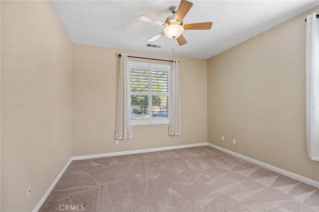 26135 Palm Breeze Ln, Menifee, CA 92586 - unfurnished room with a ceiling fan and carpet floors