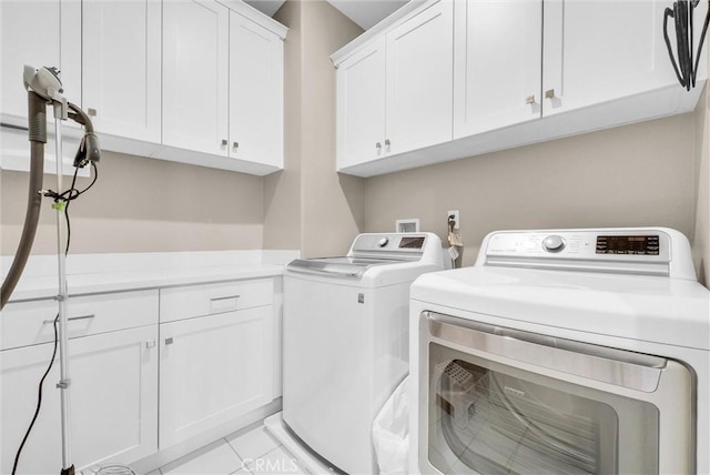 40 Riverton St, Phillips Ranch, CA 91766 - laundry room with separate washer and dryer and cabinet space