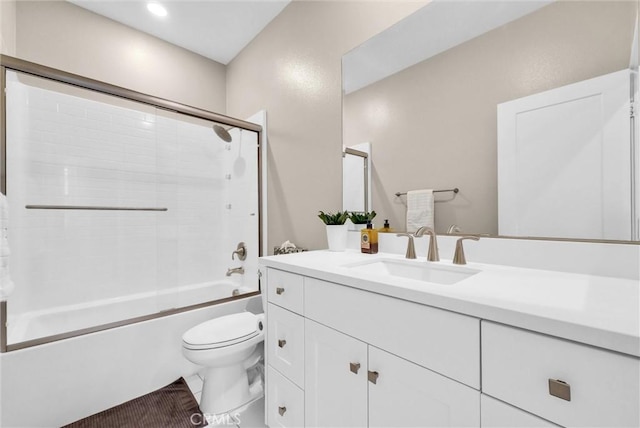 40 Riverton St, Phillips Ranch, CA 91766 - full bath featuring vanity and shower / bath combination with glass door