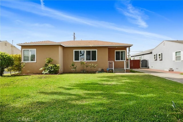 1510 E Idahome St, West Covina, CA 91791 - view of front of property with stucco siding and a front yard
