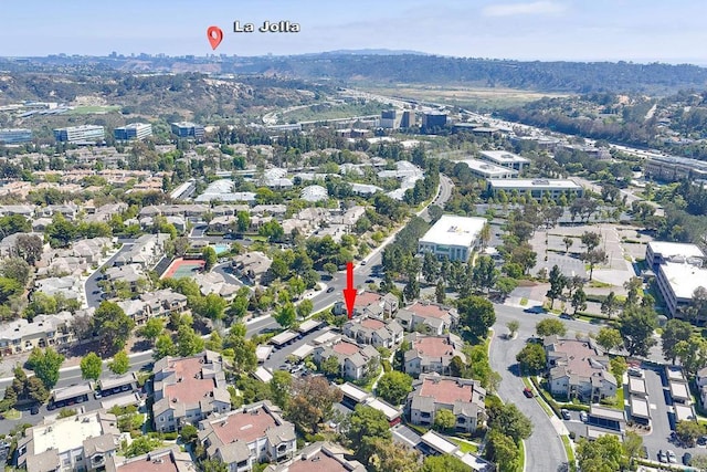 3521 Caminito El Rincon Unit 307, San Diego, CA 92130 - aerial view of property and surrounding area