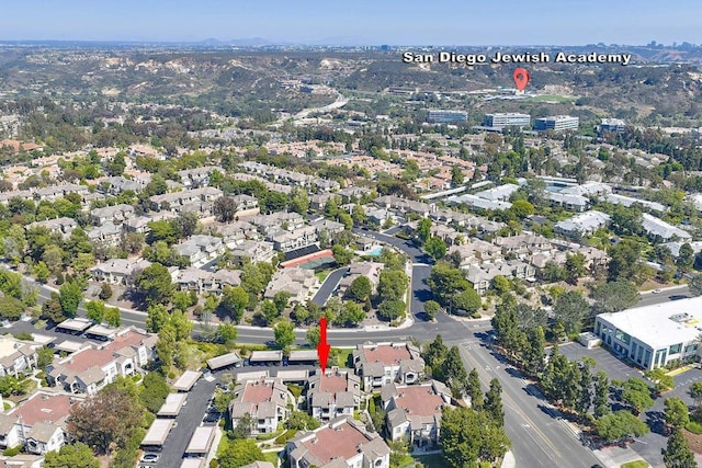 3521 Caminito El Rincon Unit 307, San Diego, CA 92130 - aerial overview of property's location with nearby suburban area