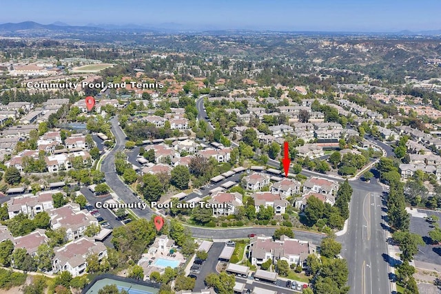 3521 Caminito El Rincon Unit 307, San Diego, CA 92130 - aerial overview of property's location featuring nearby suburban area