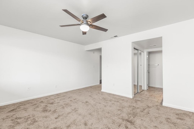 6812 Hyde Park Dr Unit G, San Diego, CA 92119 - unfurnished bedroom featuring carpet and a ceiling fan