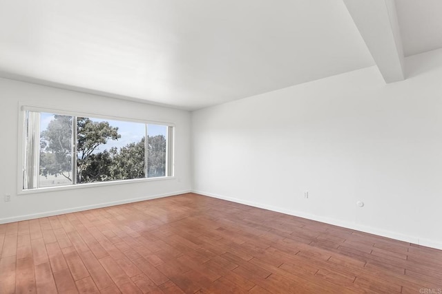 6812 Hyde Park Dr Unit G, San Diego, CA 92119 - empty room featuring wood finished floors and baseboards
