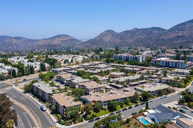 6812 Hyde Park Dr Unit G, San Diego, CA 92119 - drone / aerial view of a mountainous background