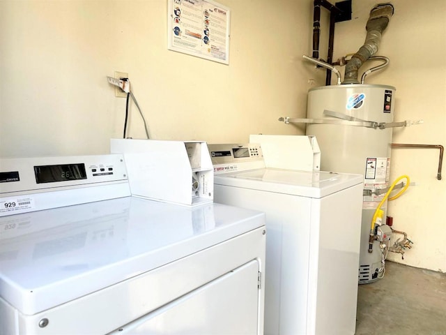 1249 Arcadia Ave, Vista, CA 92084 - laundry area with separate washer and dryer and strapped water heater