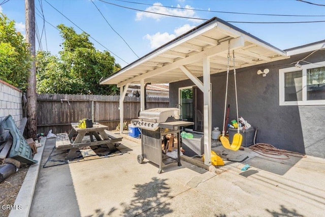 118 Everest St, Oxnard, CA 93030 - view of patio with grilling area