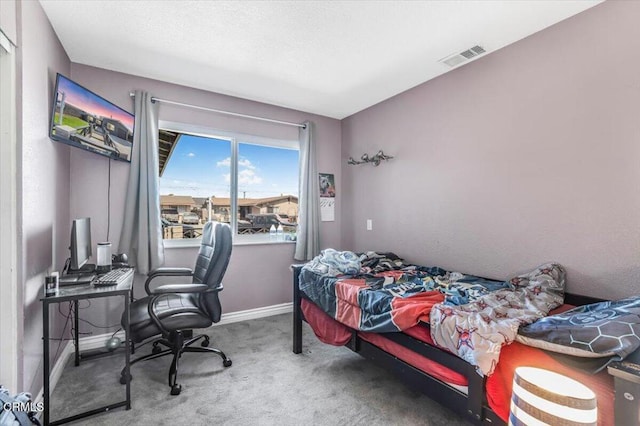118 Everest St, Oxnard, CA 93030 - carpeted bedroom with baseboards and an office area