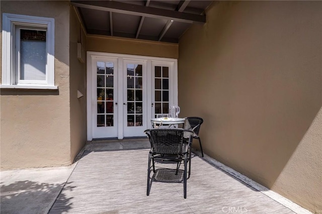 802 S Arroyo Blvd, Pasadena, CA 91105 - view of patio / terrace with french doors