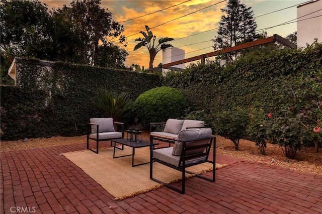 802 S Arroyo Blvd, Pasadena, CA 91105 - view of patio with an outdoor hangout area