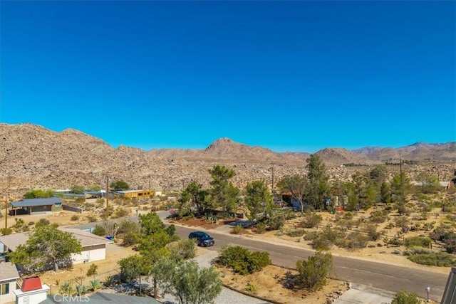 61850 Alta Mura Dr, Joshua Tree, CA 92252 - view of mountain background featuring a desert landscape