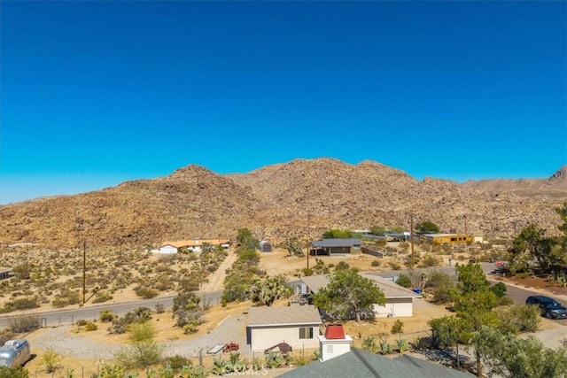 61850 Alta Mura Dr, Joshua Tree, CA 92252 - view of mountain backdrop with a desert landscape