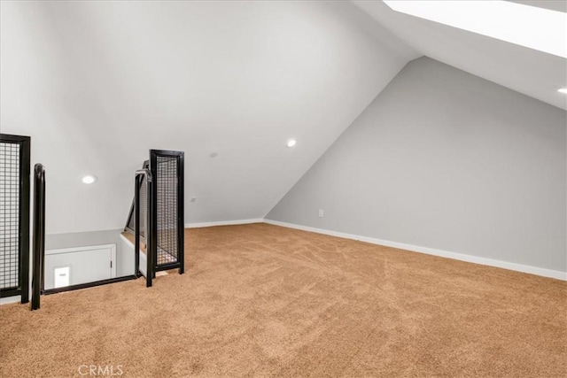61850 Alta Mura Dr, Joshua Tree, CA 92252 - bonus room featuring carpet floors and vaulted ceiling
