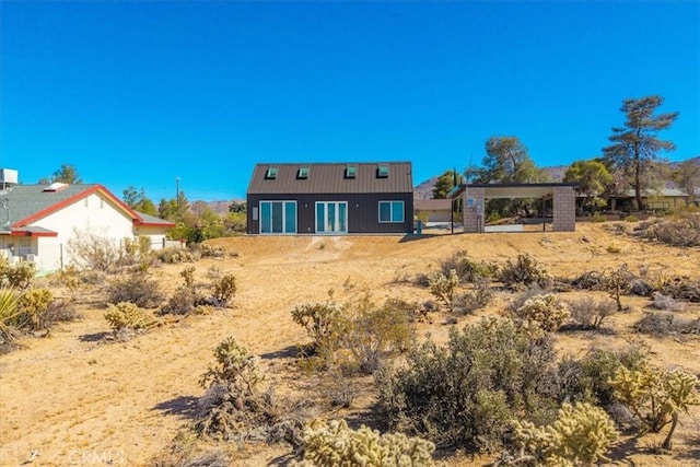 61850 Alta Mura Dr, Joshua Tree, CA 92252 - rear view of house