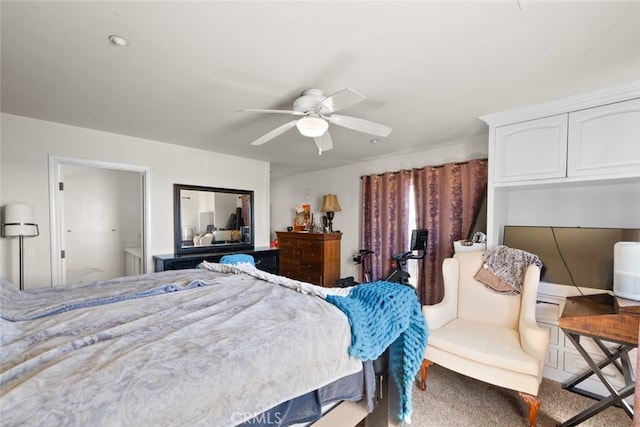 50802 280th St W, Lancaster, CA 93536 - bedroom with ceiling fan