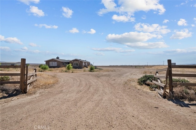 50802 280th St W, Lancaster, CA 93536 - view of dirt / gravel road featuring a view of countryside