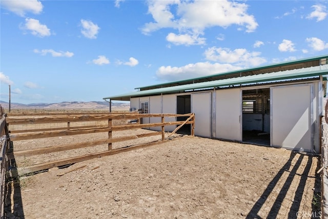 50802 280th St W, Lancaster, CA 93536 - horse barn with a mountain view