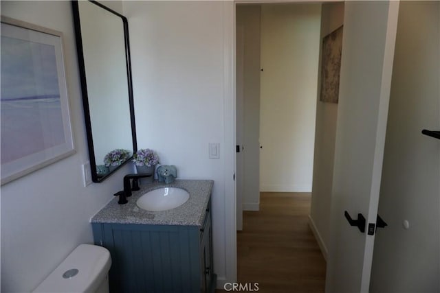 3565 Lashbrook Ave, Rosemead, CA 91770 - half bath with vanity and wood finished floors