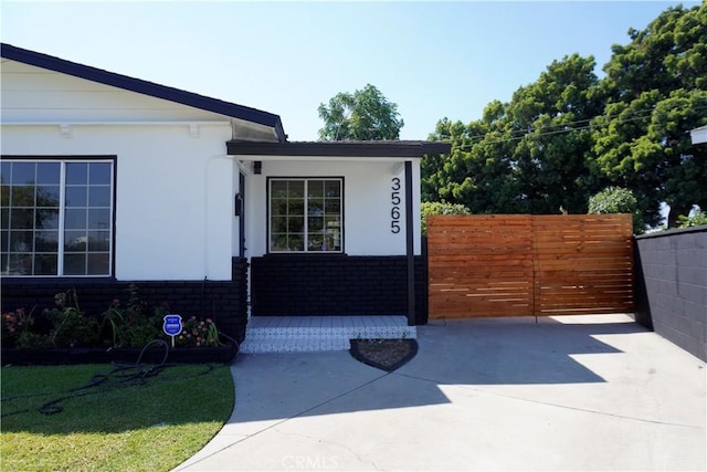 3565 Lashbrook Ave, Rosemead, CA 91770 - doorway to property featuring concrete driveway
