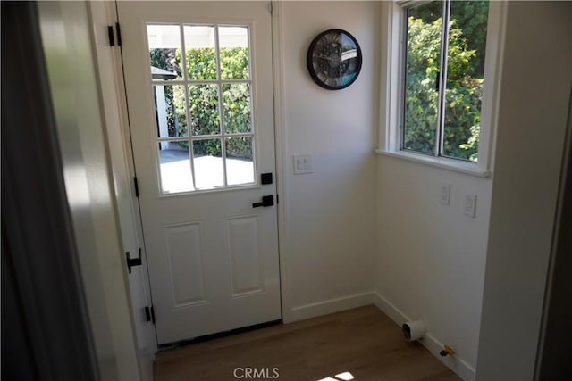 3565 Lashbrook Ave, Rosemead, CA 91770 - entryway featuring baseboards and light wood-style flooring