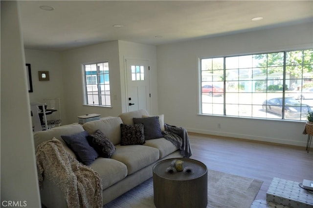 3565 Lashbrook Ave, Rosemead, CA 91770 - living area with light wood-type flooring and recessed lighting
