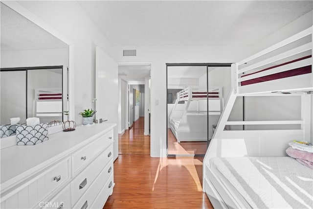 2608 W Grand Ave Unit B, Alhambra, CA 91801 - bedroom with light wood-style floors and a closet