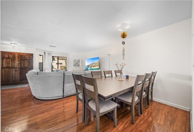2608 W Grand Ave Unit B, Alhambra, CA 91801 - dining room with wood finished floors and baseboards