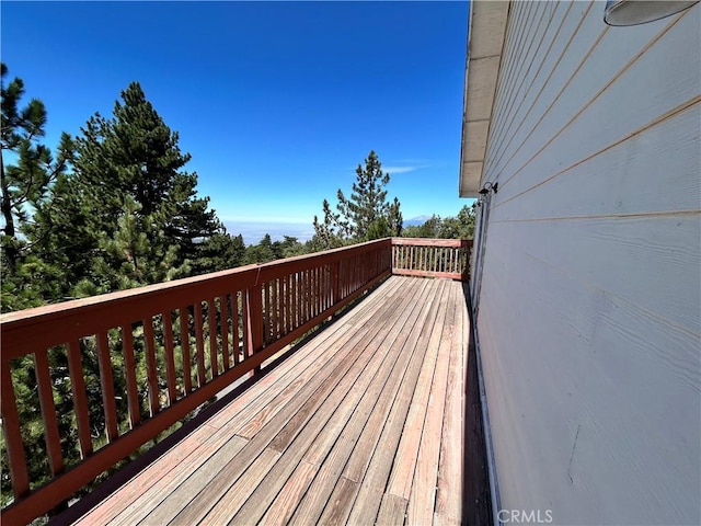 30134 Enchanted Way, Running Springs, CA 92382 - view of wooden deck
